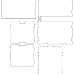 Caja para té de tapa abatible - Vector descarganle para corte CNC y grabado laser gratis | Stanser