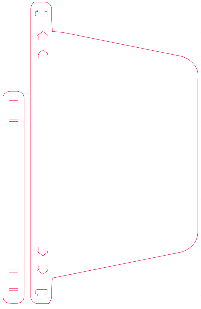 Careta protectora — vector para corte CNC