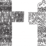 Cruces "Padre nuestro" (en inglés) - Vector SVG DXF para CNC Router y Laser CO2 - Descargable gratis | Stanser