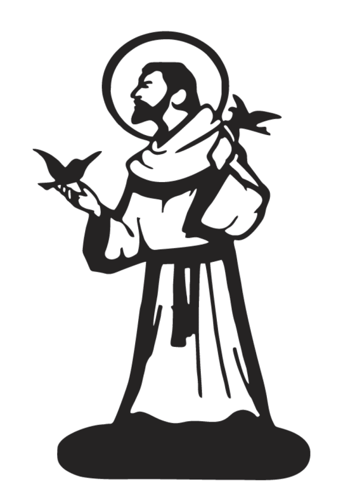 Imagen de Santo — vector para corte CNC