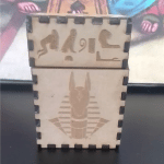 Cigarrera "Egipto" - Vector SVG DXF para CNC Router y Laser CO2 - Descargable gratis | Stanser