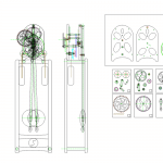 Metrónomo - Vector descarganle para corte CNC y grabado laser gratis | Stanser