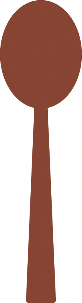 Cuchara cafetera — vector para corte CNC