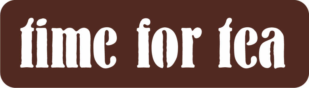 Letrero time for tea — vector para corte CNC
