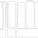 Caja de vino con tapa deslizable - Vector SVG DXF para CNC Router y Laser CO2 - Descargable gratis | Stanser