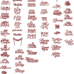 Letreros diversos - Vector SVG DXF para Laser CO2 - Descargable gratis | Stanser