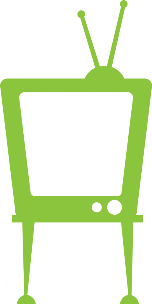 Televisor — vector para corte CNC