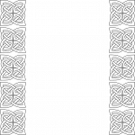 Patrón nudo de borde - Vector SVG DXF para CNC Router y Laser CO2 - Descargable gratis | Stanser