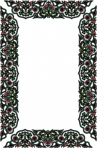 Borde ornamental chino