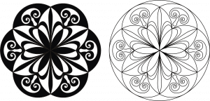 Círculo ornamental