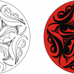 Ornamento decorativo rojo - Vector SVG DXF para CNC Router y Laser CO2 - Descargable gratis | Stanser