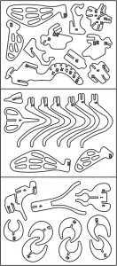 Clasificación de huesos de dinosaurio