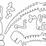 Dinosaurio T-Rex a 3mm - Vector descarganle para corte CNC y grabado laser gratis | Stanser
