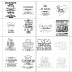 Grabados de frases motivadoras - Vector descarganle para corte CNC y grabado laser gratis | Stanser