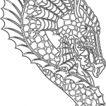 Cabeza de dragón - Vector descarganle para corte CNC y grabado laser gratis | Stanser
