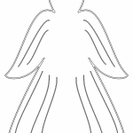 Esfera de ángel navideño - Vector descarganle para corte CNC y grabado laser gratis | Stanser