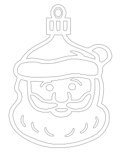 Esfera «Rostro de Santa»