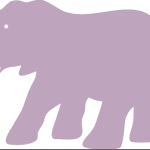 Elefante - Vector descarganle para corte CNC y grabado laser gratis | Stanser