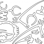 Esqueleto de Terodaptilo a 1.5mm - Vector descarganle para corte CNC y grabado laser gratis | Stanser