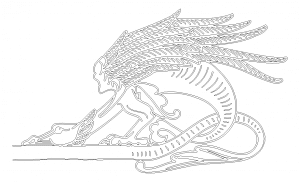 Dragón cabeza abajo