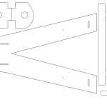 Base tripié - Vector SVG DXF para CNC Router y Laser CO2 - Descargable gratis | Stanser