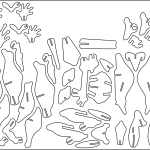 Huesos de rana - Vector descarganle para corte CNC y grabado laser gratis | Stanser