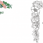 Marco floral - Vector SVG DXF para CNC Router y Laser CO2 - Descargable gratis | Stanser