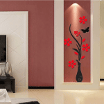 Florero para pared - Vector SVG DXF para CNC Router y Laser CO2 - Descargable gratis | Stanser