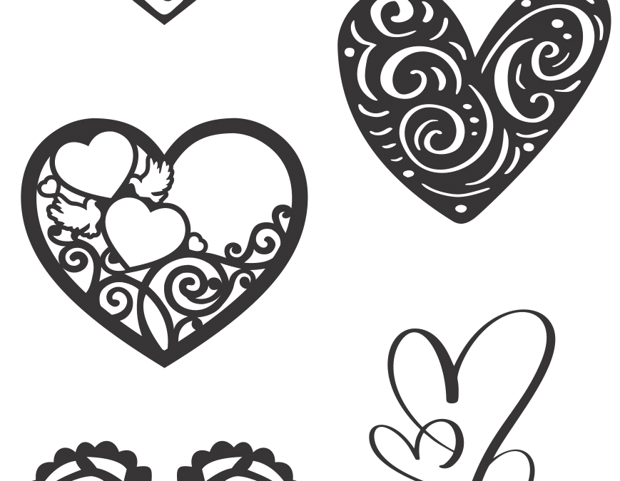 Diseños de corazones 10