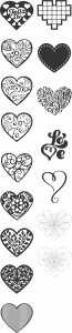 Diseños de corazones 11