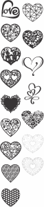 Diseños de corazones 13
