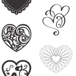 Diseños de corazones 14 - Vector descarganle para corte CNC y grabado laser gratis | Stanser
