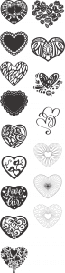 Diseños de corazones 14