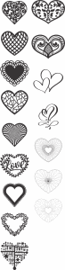 Diseños de corazones 15