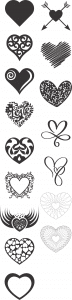 Diseños de corazones 3