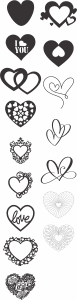 Diseños de corazones 6