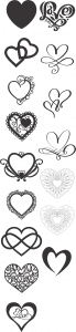 Diseños de corazones 8