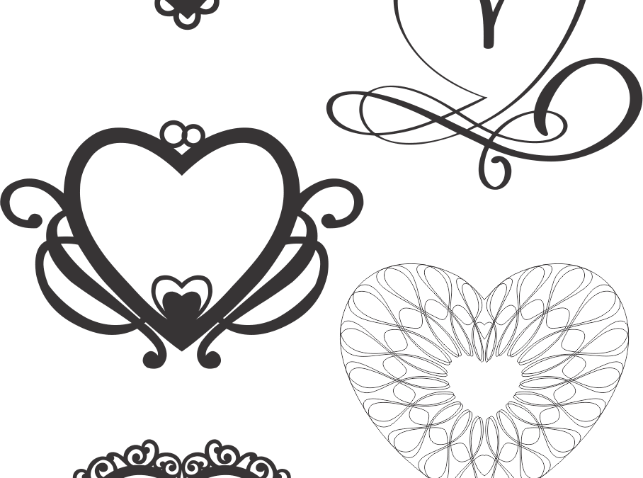 Diseños de corazones 8