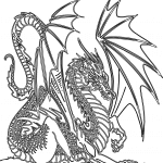 Dragón cuerpo completo - Vector descarganle para corte CNC y grabado laser gratis | Stanser