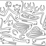 Huesos de T-Rex - Vector descarganle para corte CNC y grabado laser gratis | Stanser