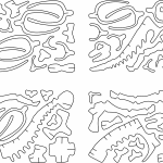 Huesos de Brachiosaurus - Vector descarganle para corte CNC y grabado laser gratis | Stanser