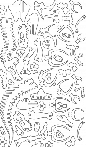 Huesos de dinosaurio