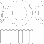 Caja cilíndrica chica - Vector SVG DXF para CNC Router y Laser CO2 - Descargable gratis | Stanser