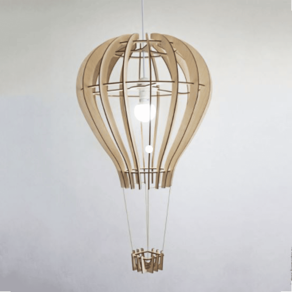 Lámpara de Globo — vector para corte CNC