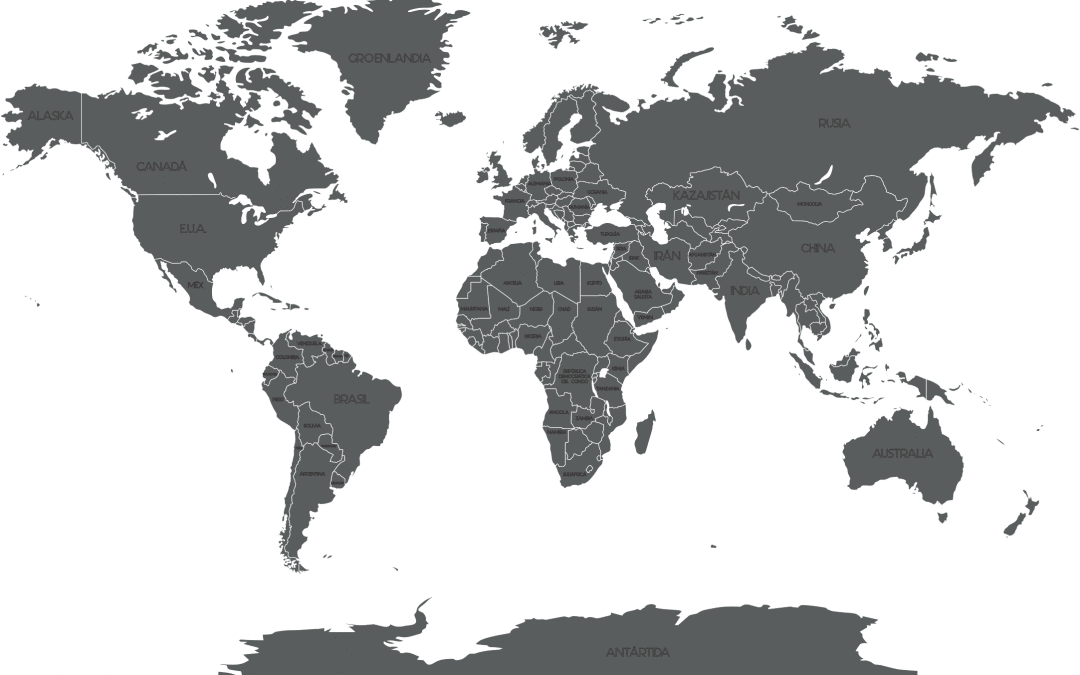 Mapa con nombre y división política