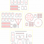 Molino 2 - Vector SVG DXF para CNC Router y Laser CO2 - Descargable gratis | Stanser