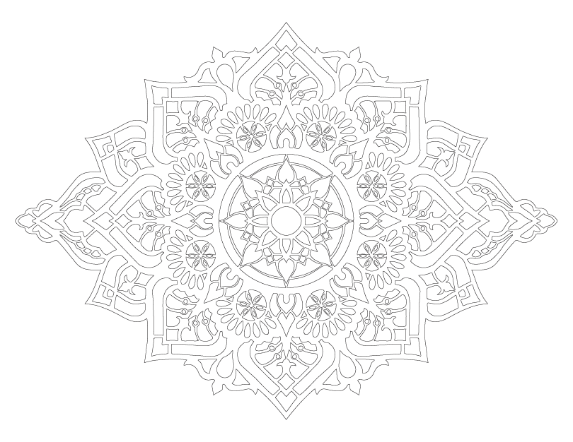 Mandala de flor