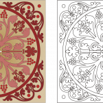 Marqueteria ornamental - Vector SVG DXF para CNC Router y Laser CO2 - Descargable gratis | Stanser