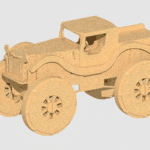 Monster Truck - Vector descarganle para corte CNC y grabado laser gratis | Stanser
