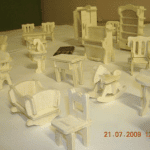 Set de muebles de casa - Vector descarganle para corte CNC y grabado laser gratis | Stanser